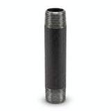 Tube 1/2'' - 15x21mm acier noir - fileté - photo produit fond blanc 5