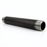 Tube 1/2'' - 15x21mm acier noir - fileté - photo produit fond blanc 7