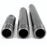 Tube 3/8'' - 12x17mm acier noir - fileté - photo produit fond blanc 7