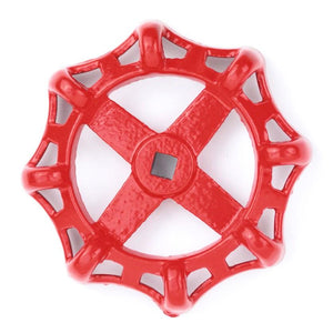 125mm red Handwheel