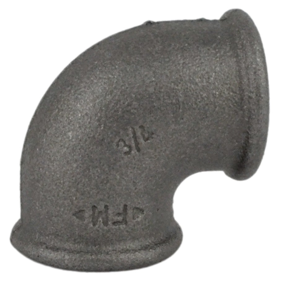 Elbow small radius 90° F/F black cast iron