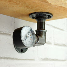 Shelf bracket lateral inclined pressure gauge | Model 1