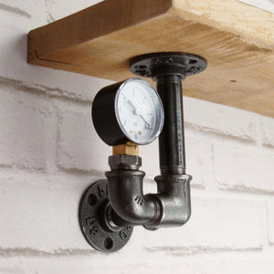 Lateral pressure gauge shelf bracket | Model 1