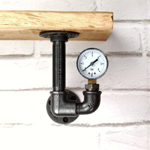 Lateral pressure gauge shelf bracket | Model 1