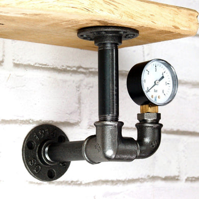 Lateral pressure gauge shelf bracket | Model 1