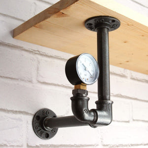 Lateral pressure gauge shelf bracket | Model 1