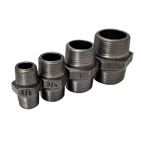 Right/Left Nipple MM black cast iron