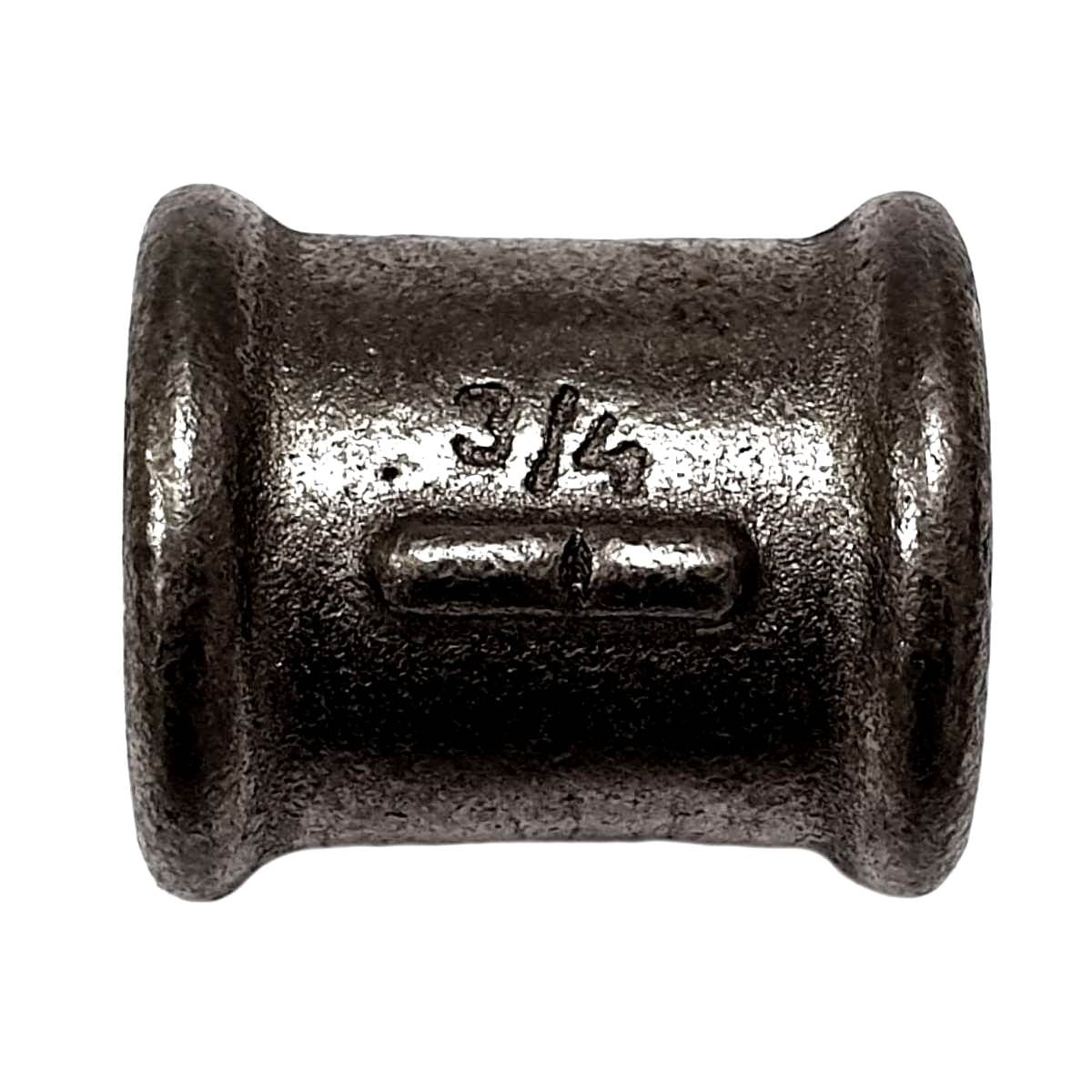 Right/Left Sleeve FF black cast iron 3/4" Ø27 threaded on threads