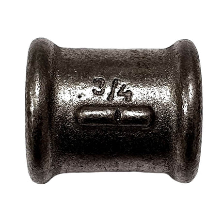 Right/Left Sleeve FF black cast iron 3/4" Ø27 threaded on threads