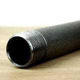 custom black steel threaded tube 26x34mm 26/34mm 1'' (inch)